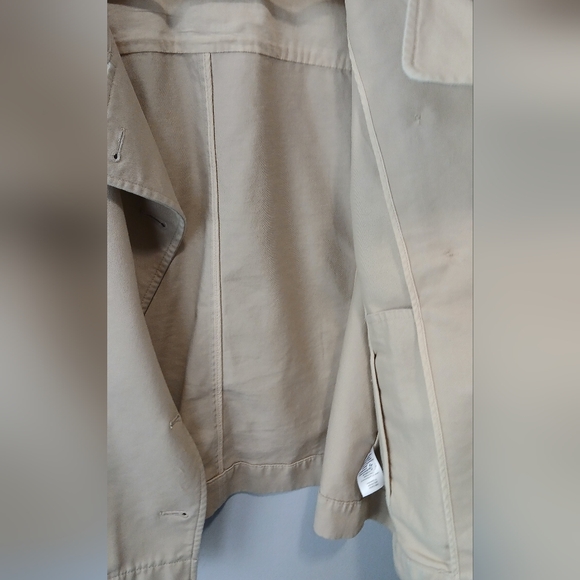 Talbot's Double Breasted Blazer Womens 14 Cotton/Modal Blend Office Wear Casual - Picture 7 of 9